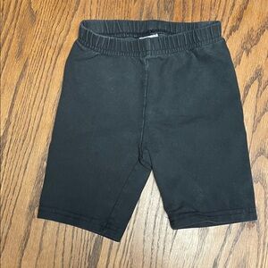 Hanna Andersson Classic Black Kids Shorts/short leggings size US 4/100 cm